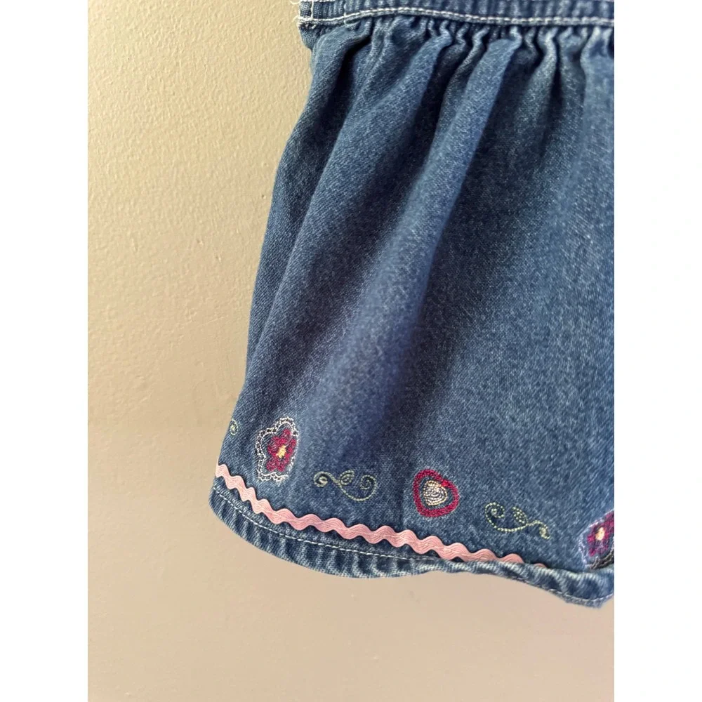 3/6m vintage oshkosh denim dress